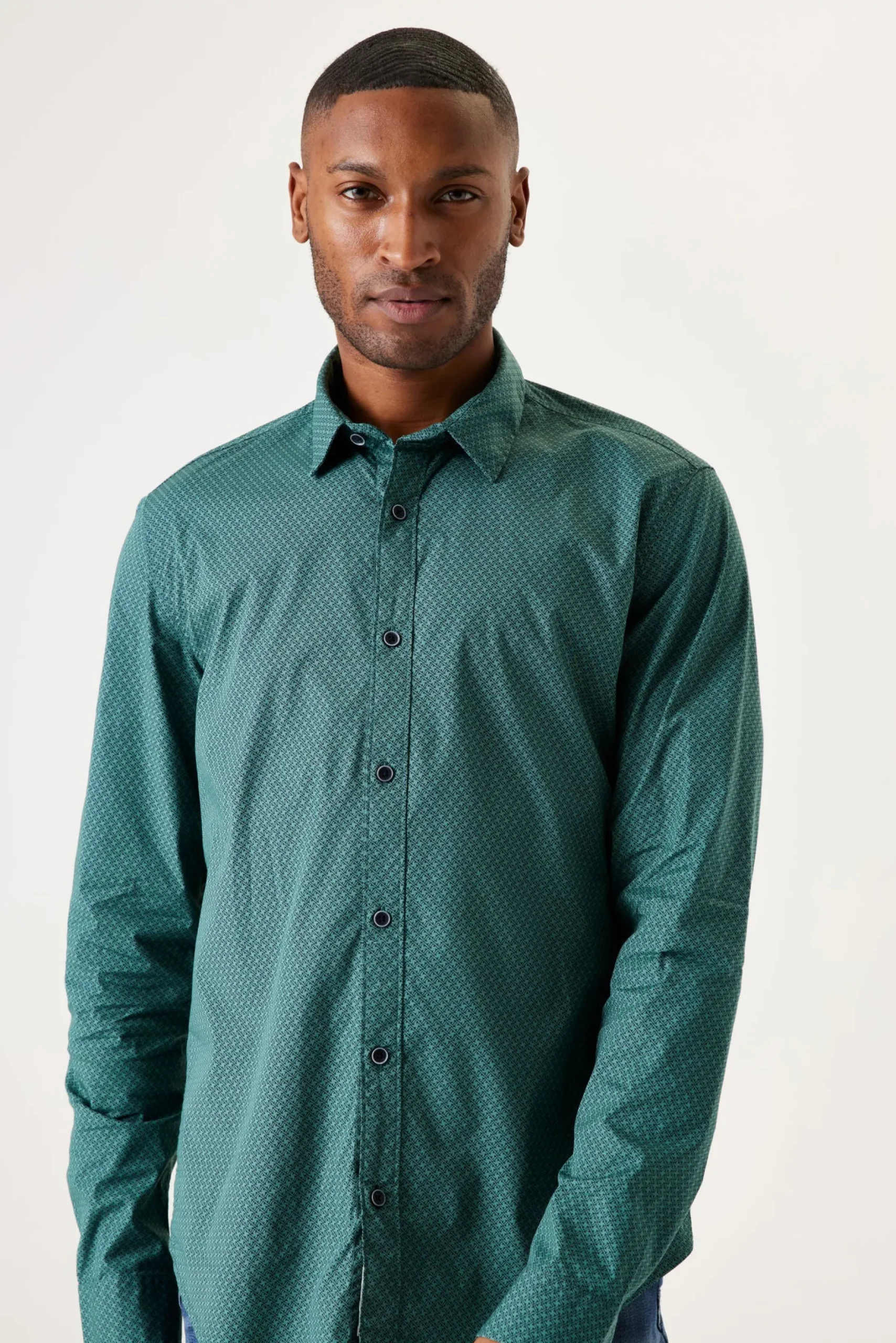 garcia_dress_shirt_jade_0.webp Shirts-GARCIA DRESS SHIRT JADE