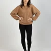 Sweaters & Knitwear-GARCIA ELENA KNIT TOFFEE