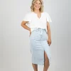 Shirts & Tops-GARCIA FRILL BLOUSE WHITE