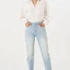 Denim-GARCIA ISABELLA MOM JEAN LIGHT BLUE