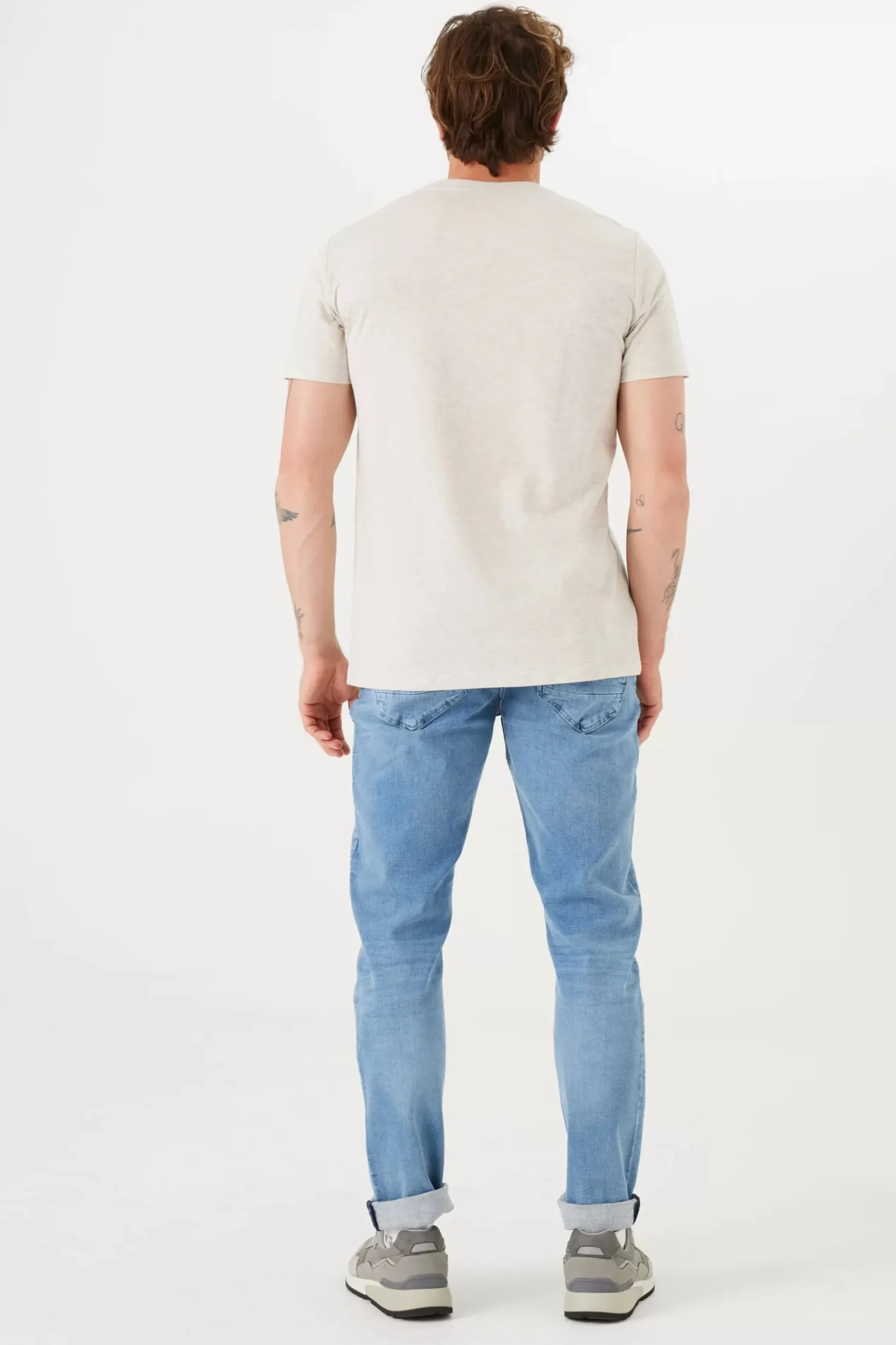 garcia_logo_tshirt_grey_2.webp Tees & Tanks-GARCIA LOGO T-SHIRT GREY