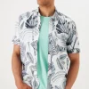 Shirts-GARCIA PALMS PARTY SHIRT WHITE