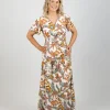 Dresses-GARCIA PRINT GARDEN DRESS