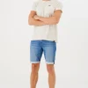 Shorts-GARCIA SAVIO 635 DENIM SHORT MEDIUM USED