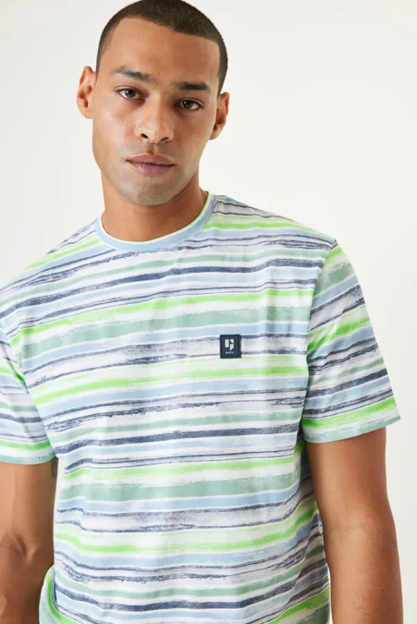 Tees & Tanks-GARCIA STRIPE T-SHIRT