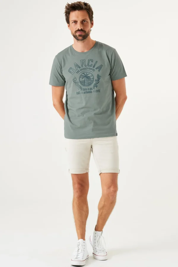 Tees & Tanks-GARCIA THIS IS US T-SHIRT SAGE