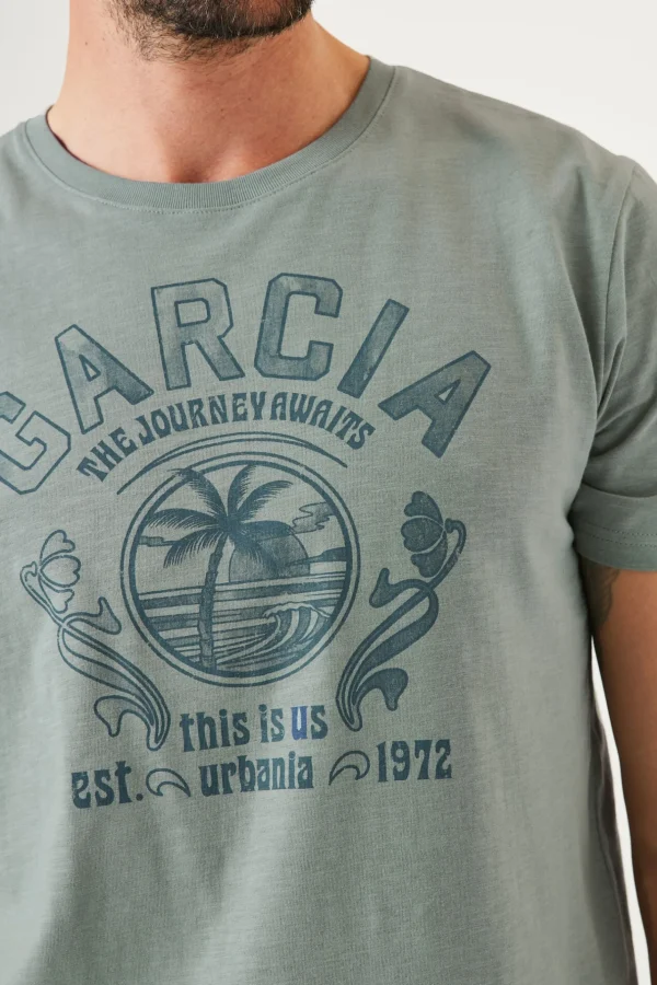 Tees & Tanks-GARCIA THIS IS US T-SHIRT SAGE