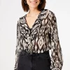 Shirts & Tops-GARCIA ZEBRA BLOUSE SHIRT