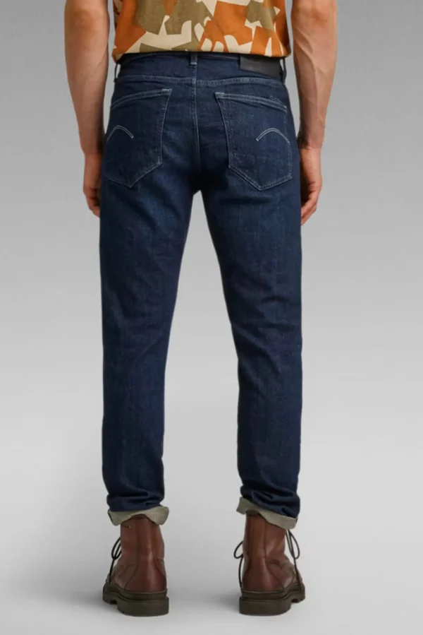 Denim-G-STAR RAW 3301 SLIM JEANS - WORN DEEP MARINE