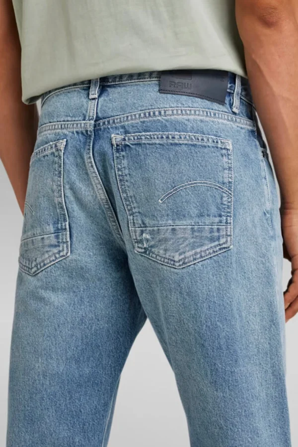 Denim-G-STAR RAW TRIPLE A REGULAR STRAIGHT JEANS - SUN FADED AIRFORCE BLUE
