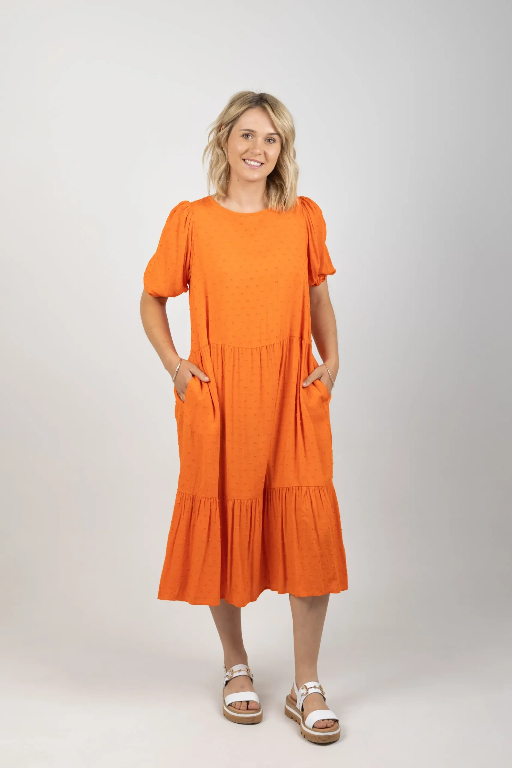 haven_zanzibar_tiered_max_5.webp Dresses-HAVEN ZANZIBAR TIERED MAXI TANGELO