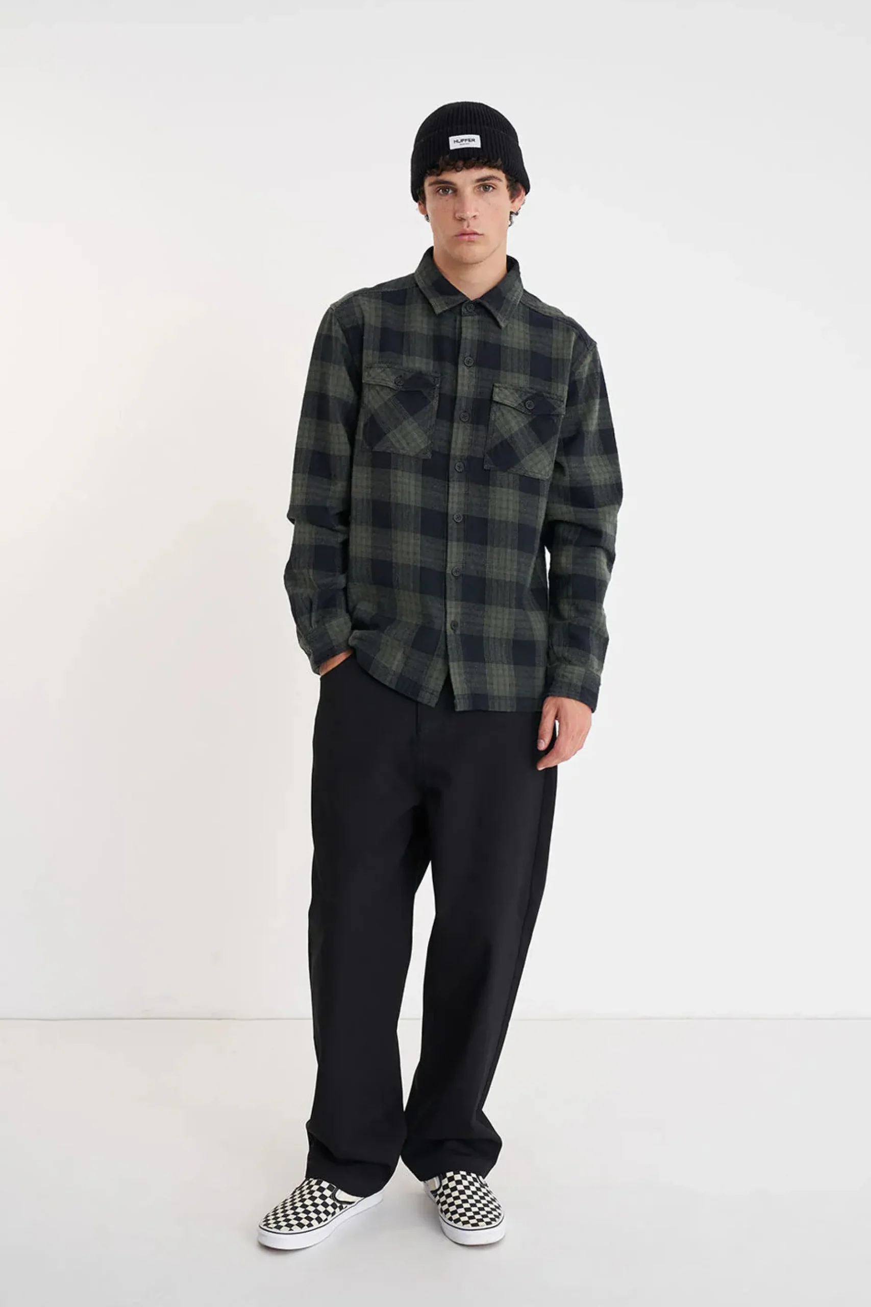 huffer__to__check_shacket_3.webp Shirts-HUFFER 9 TO 5 CHECK SHACKET CYPRESS