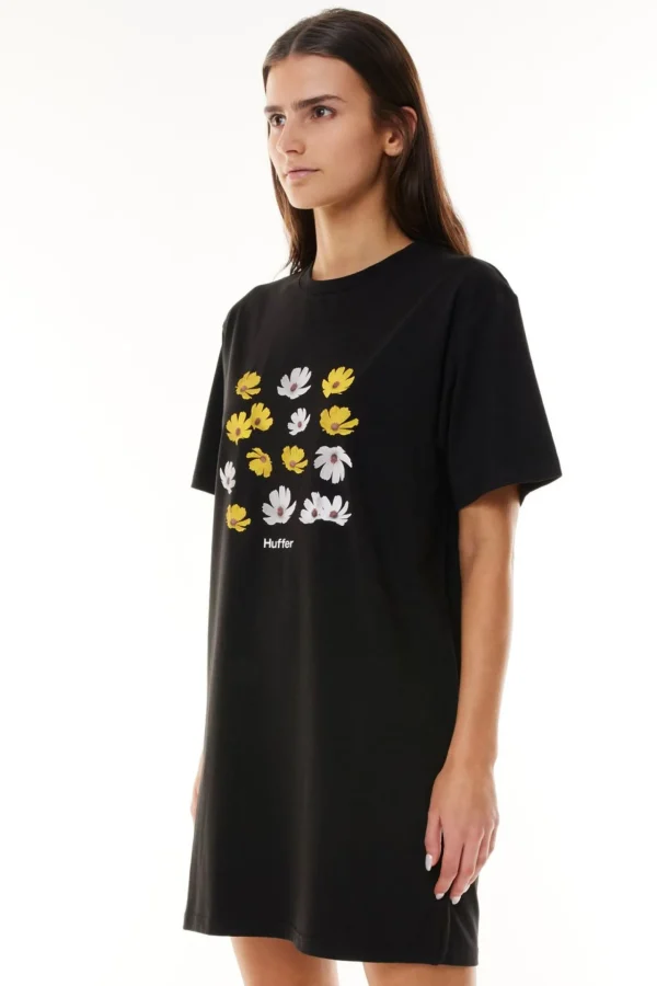 Dresses-HUFFER BELLA TEE DRESS DAZY