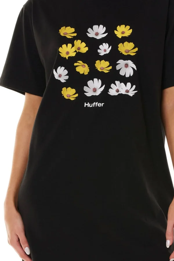 Dresses-HUFFER BELLA TEE DRESS DAZY
