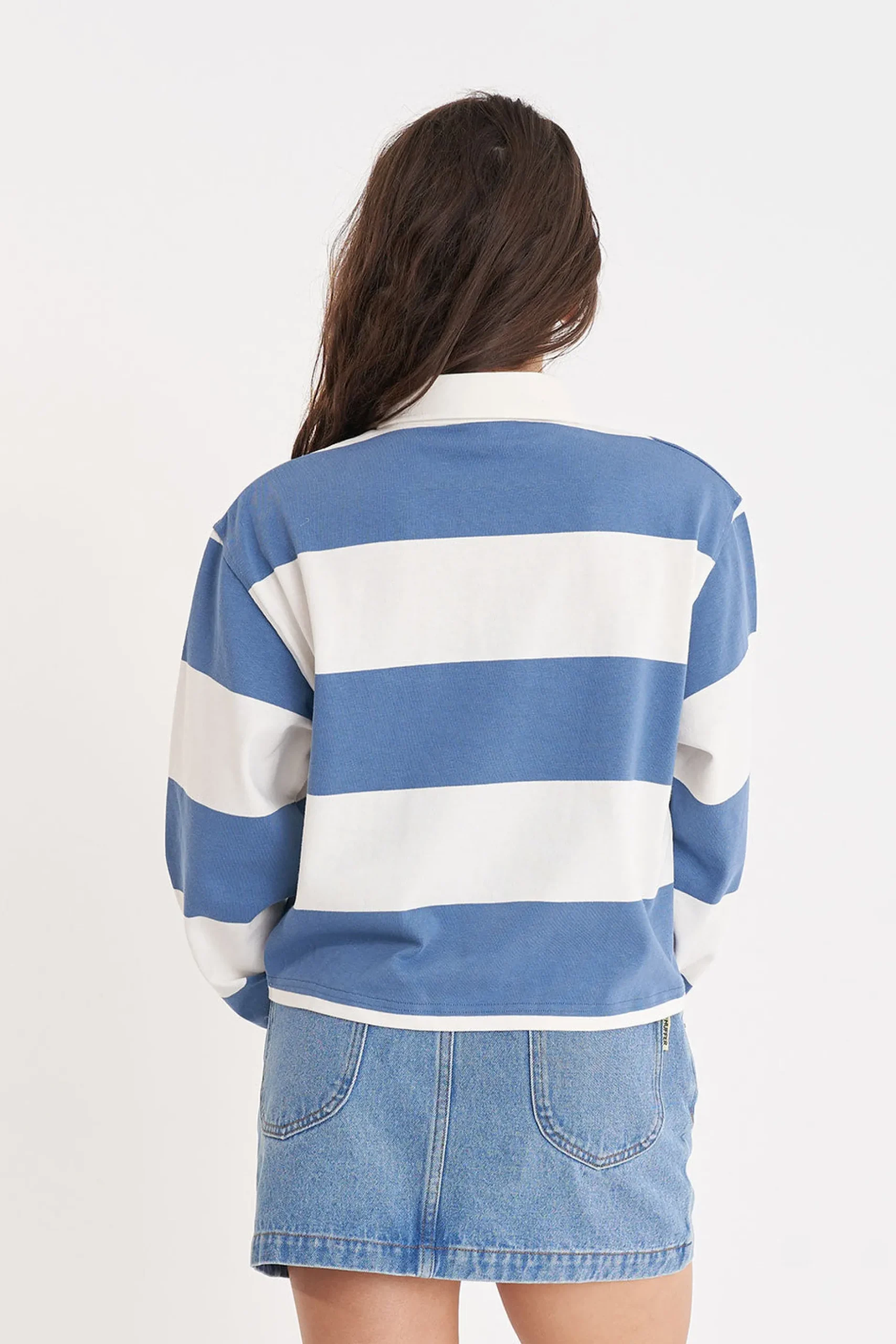 huffer_benson_ls_billy_ru_2.webp Tees & Tanks-HUFFER BENSON LS BILLY RUGBY CHALK DENIM
