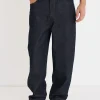Denim-HUFFER BLOCK DENIM EMB PANT OLDE INDIGO