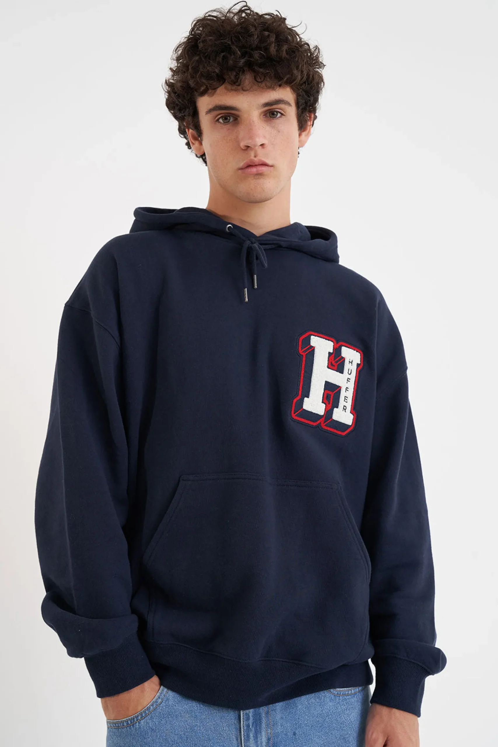 huffer_block_hood__replay_4.webp Sweaters & Knitwear-HUFFER BLOCK HOOD 350 REPLAY MIDNIGHT