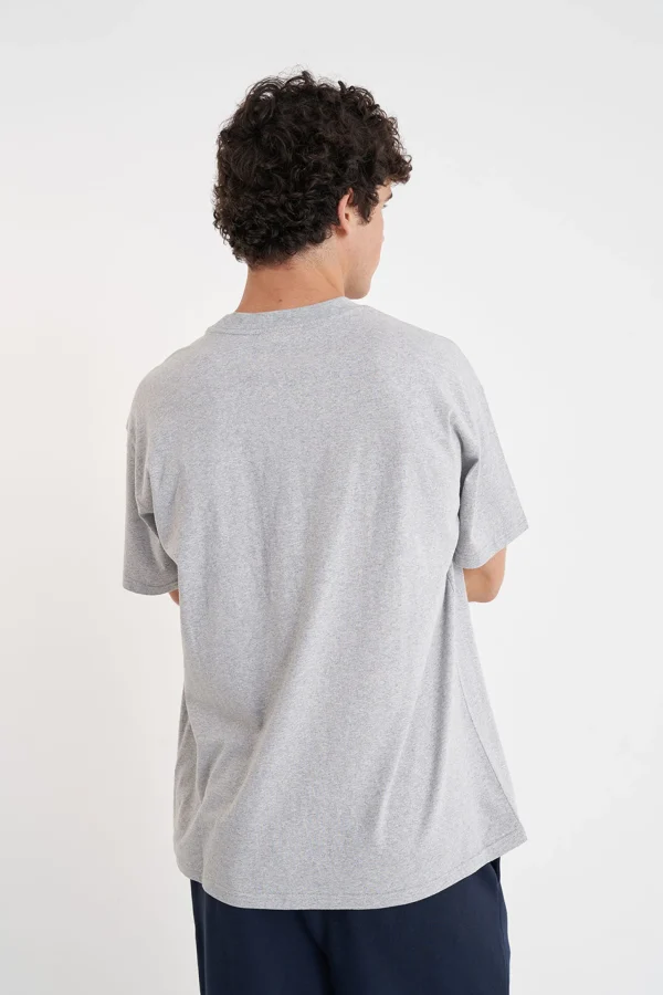 Tees & Tanks-HUFFER BLOCK TEE 220 FINALS GREY MARLE