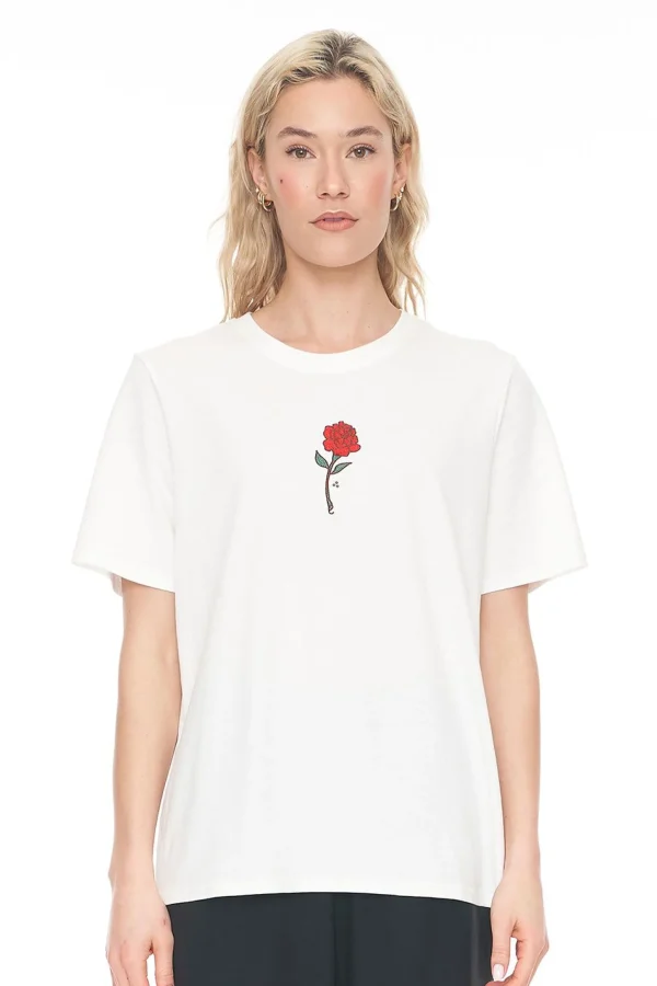 Tees & Tanks-HUFFER CLASSIC TEE 170 ROSY CHALK