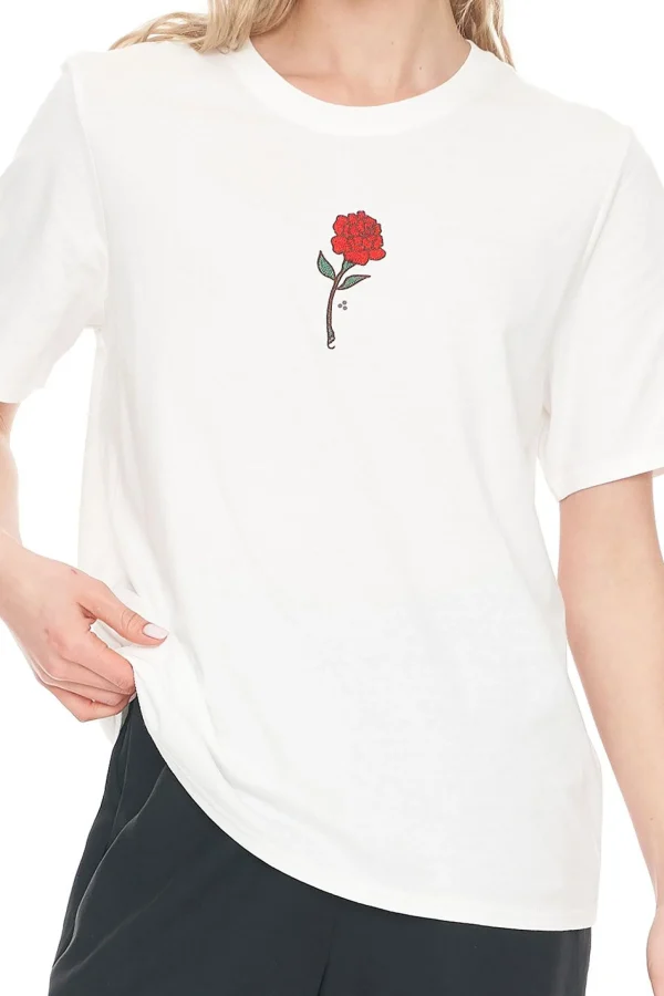 Tees & Tanks-HUFFER CLASSIC TEE 170 ROSY CHALK