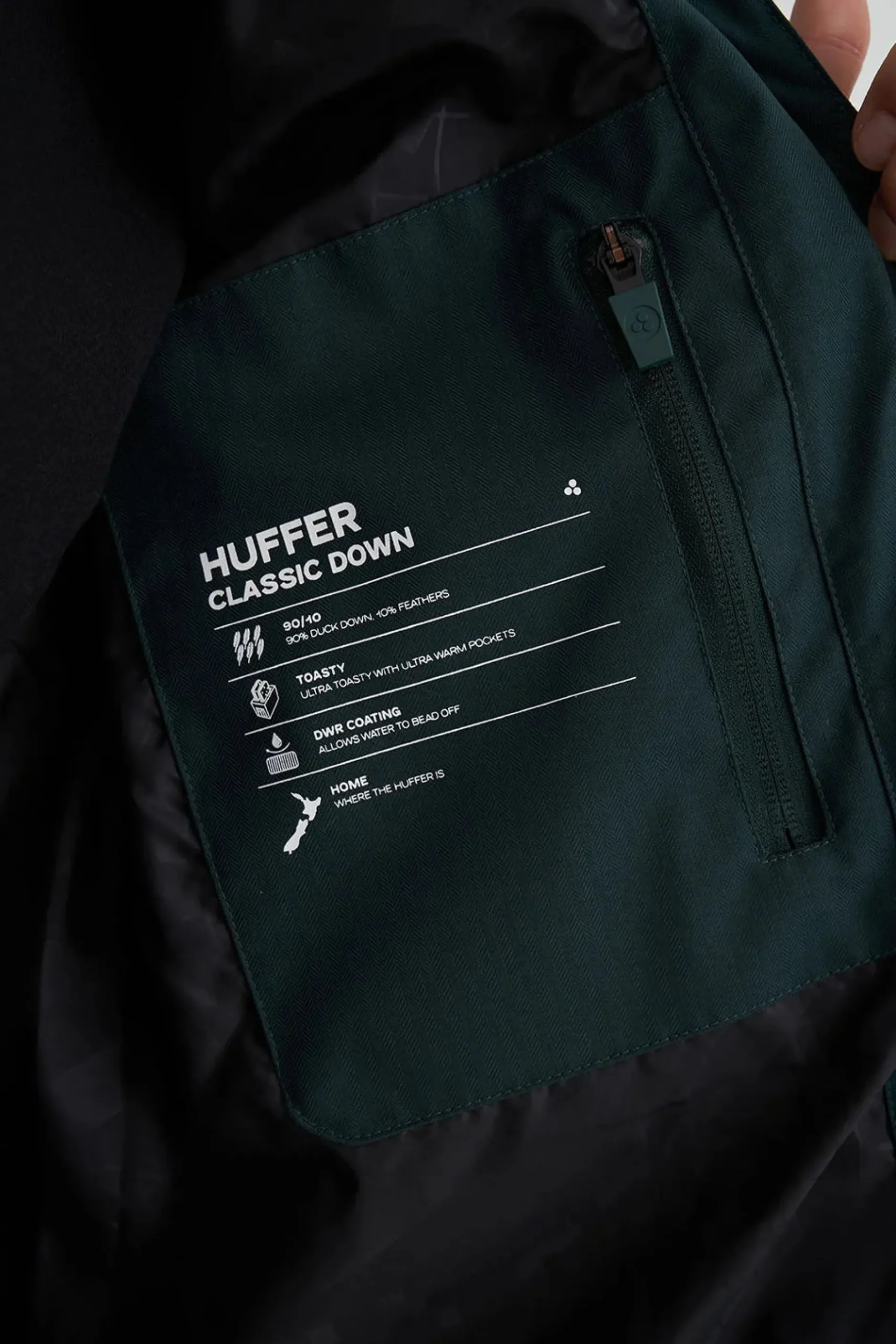 huffer_down_mens_classic__10-1.webp Coats & Jackets-HUFFER DOWN MENS CLASSIC DOWN JKT HRGBNE FOREST