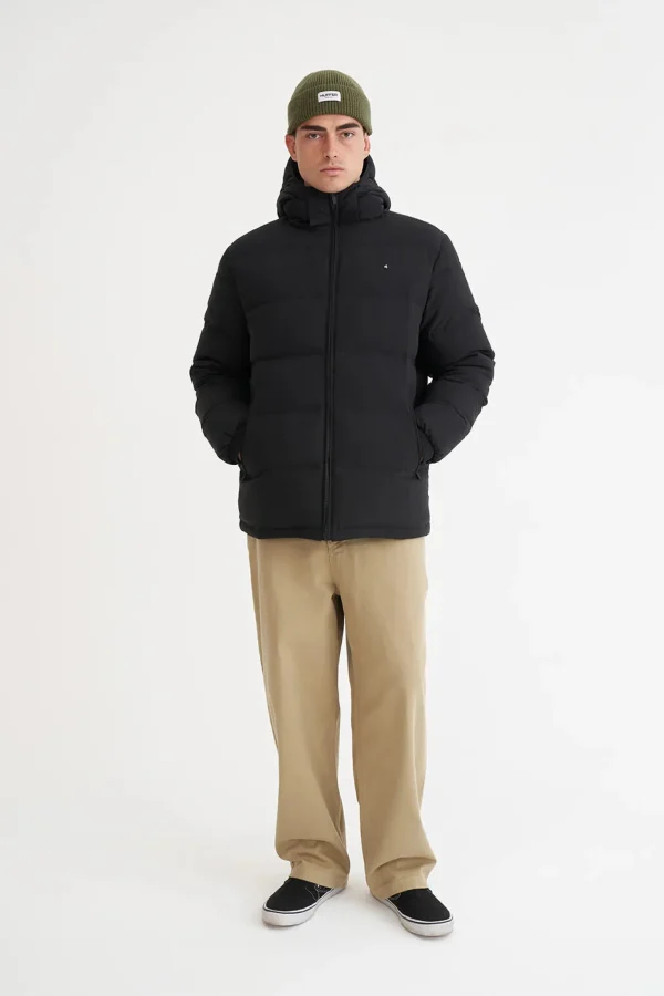 Coats & Jackets-HUFFER DOWN MENS CLASSIC DOWN JKT BLACK