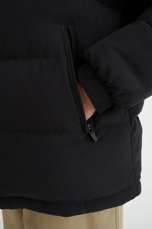 Coats & Jackets-HUFFER DOWN MENS CLASSIC DOWN JKT BLACK