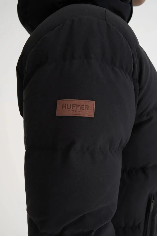Coats & Jackets-HUFFER DOWN MENS CLASSIC DOWN JKT BLACK