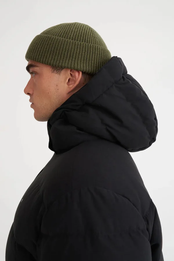Coats & Jackets-HUFFER DOWN MENS CLASSIC DOWN JKT BLACK