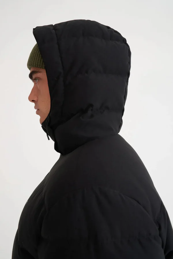 Coats & Jackets-HUFFER DOWN MENS CLASSIC DOWN JKT BLACK