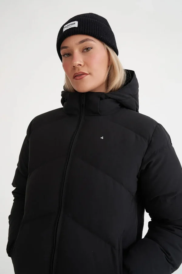Coats & Jackets-HUFFER DOWN WMNS CLASSIC DOWN JKT BLACK