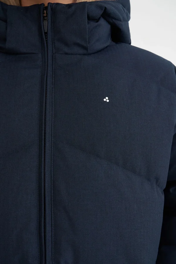 Coats & Jackets-HUFFER DOWN WMNS CLASSIC DOWN JKT HRGBONE NAVY