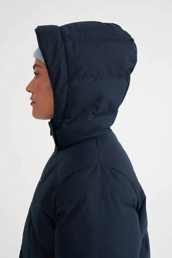Coats & Jackets-HUFFER DOWN WMNS CLASSIC DOWN JKT HRGBONE NAVY