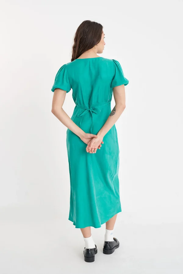 Dresses-HUFFER GABI MIDI DRESS CLOVER