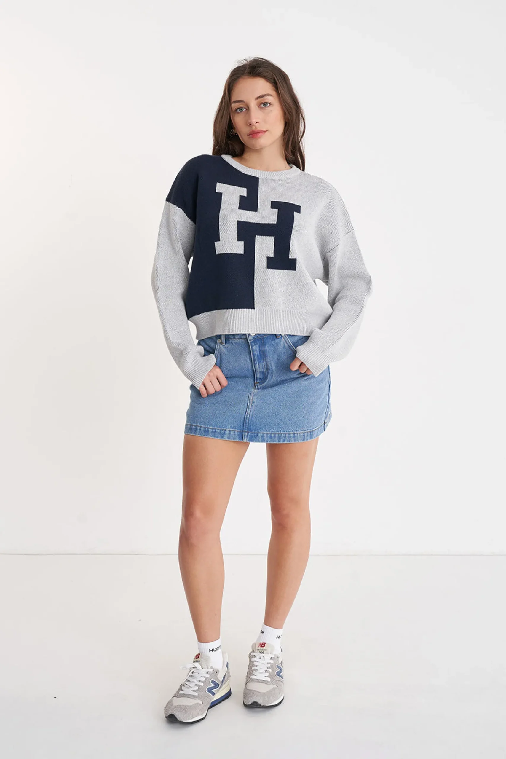 huffer_hlock_rush_crew_na_1.webp Sweaters & Knitwear-HUFFER H-LOCK RUSH CREW NAVY SILVERMARLE