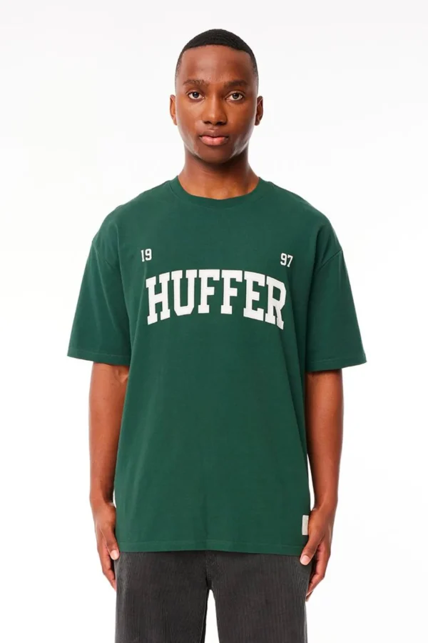 Tees & Tanks-HUFFER MENS FREE TEE/U OF H - EVERGREEN