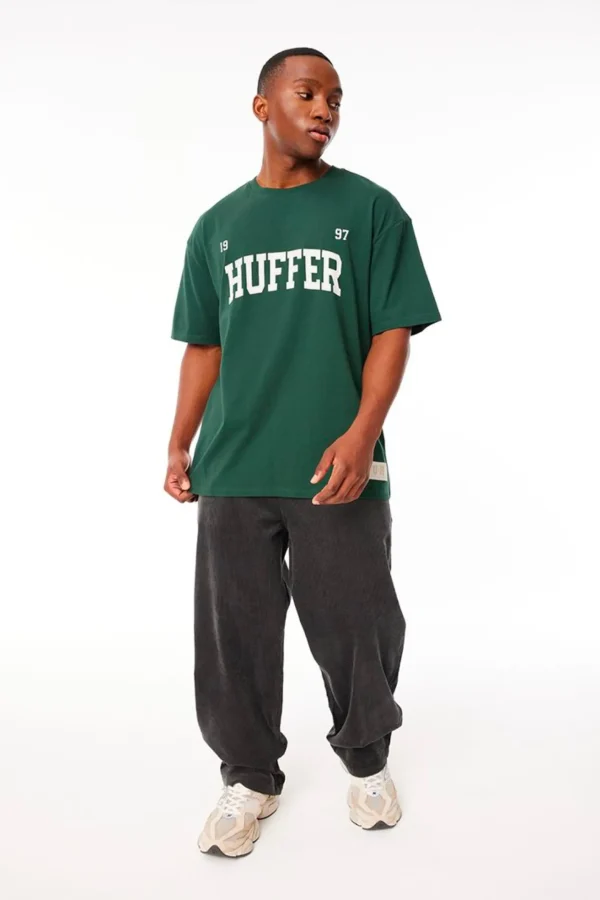 Tees & Tanks-HUFFER MENS FREE TEE/U OF H - EVERGREEN