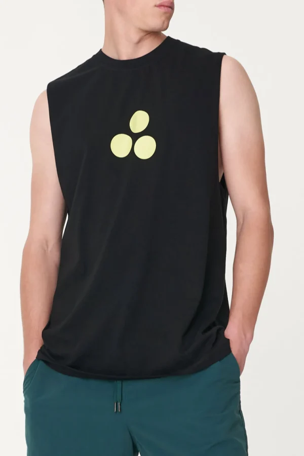Tees & Tanks-HUFFER MENS HFR TANK/OG 3 BALL - BLACK