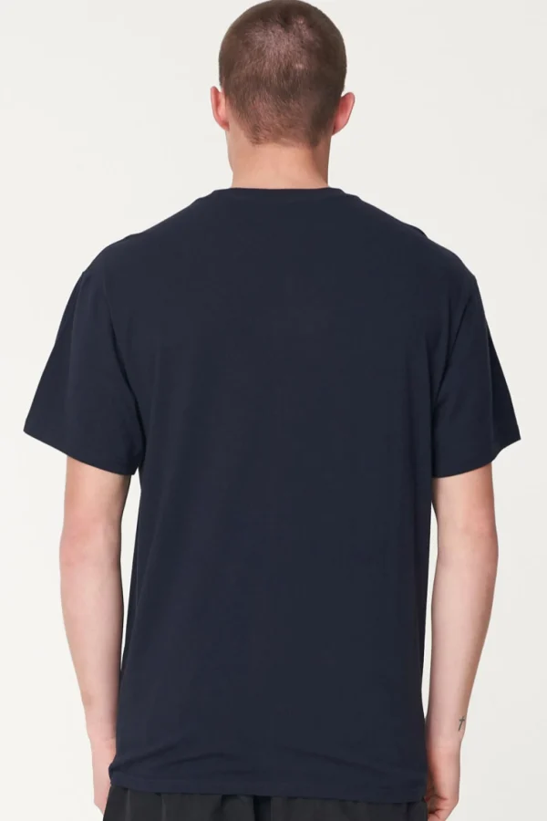 Tees & Tanks-HUFFER MENS SUP TEE/FOCUS - NAVY