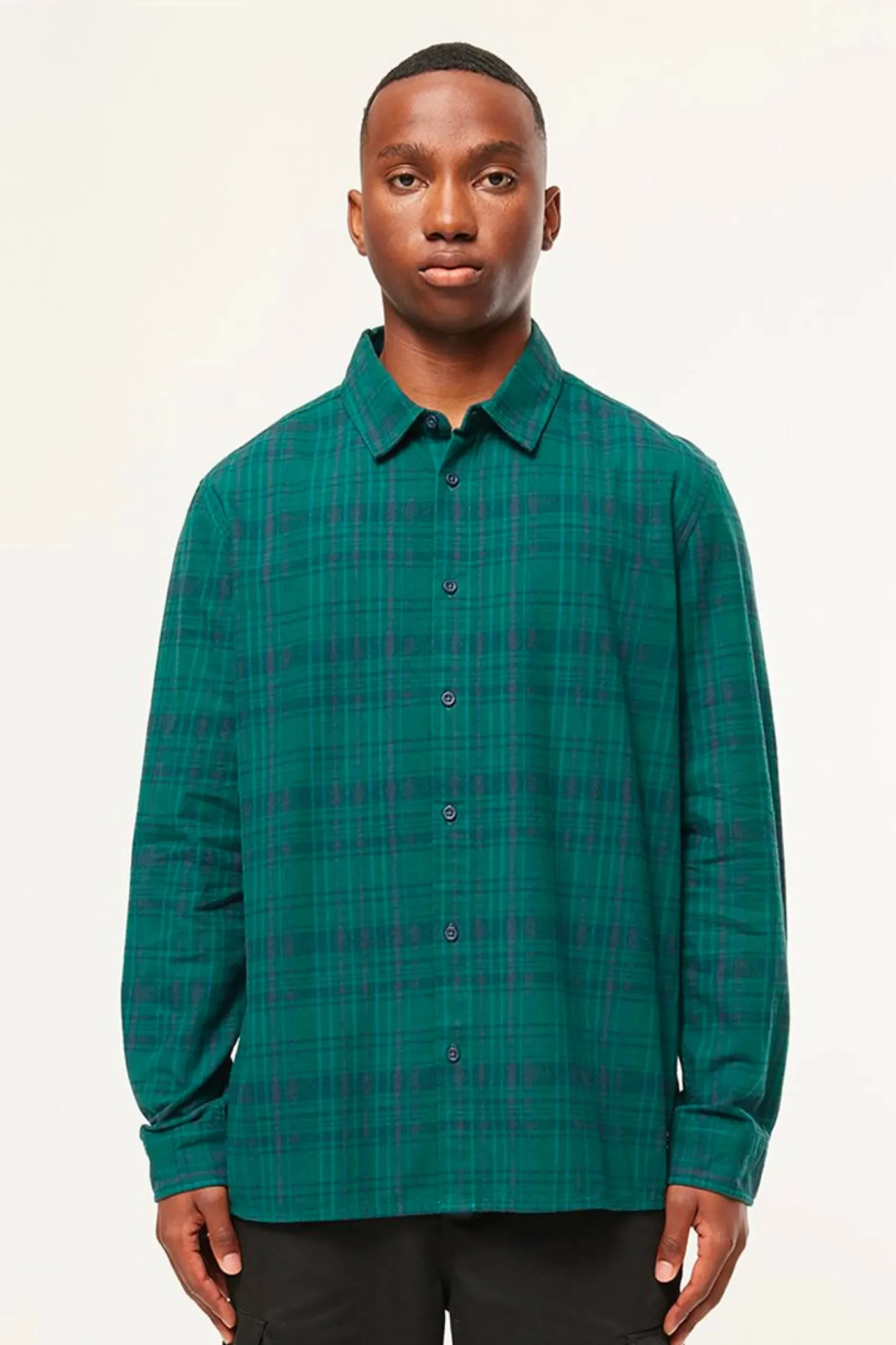 huffer_og_check_emerald_s_1-1.webp Shirts-HUFFER OG CHECK EMERALD SHIRT - EMERALD/NAVY