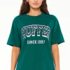Tees & Tanks-HUFFER RELAX TEE 220/CHAMP - VERDANT
