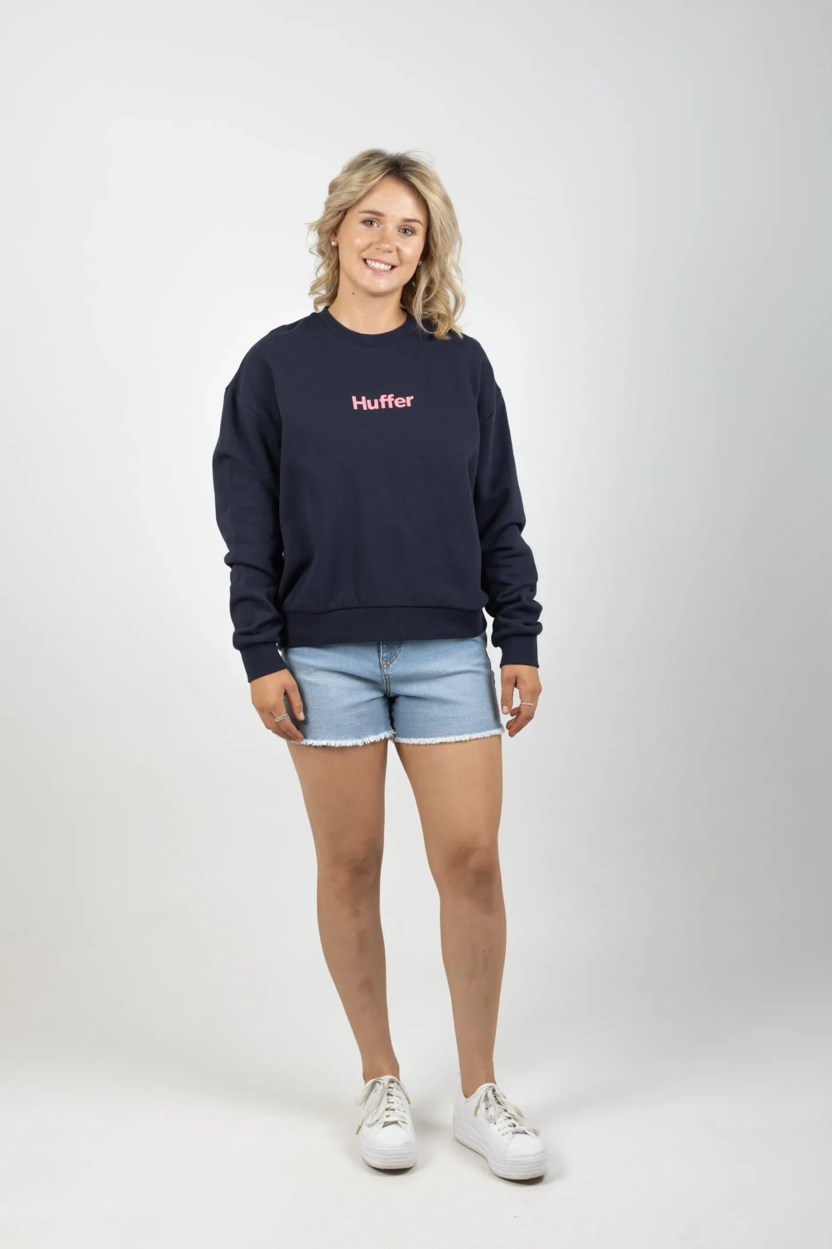 huffer_slouch_crew_pink_p_2.webp Sweaters & Knitwear-HUFFER SLOUCH CREW PINK PRISIM NAVY
