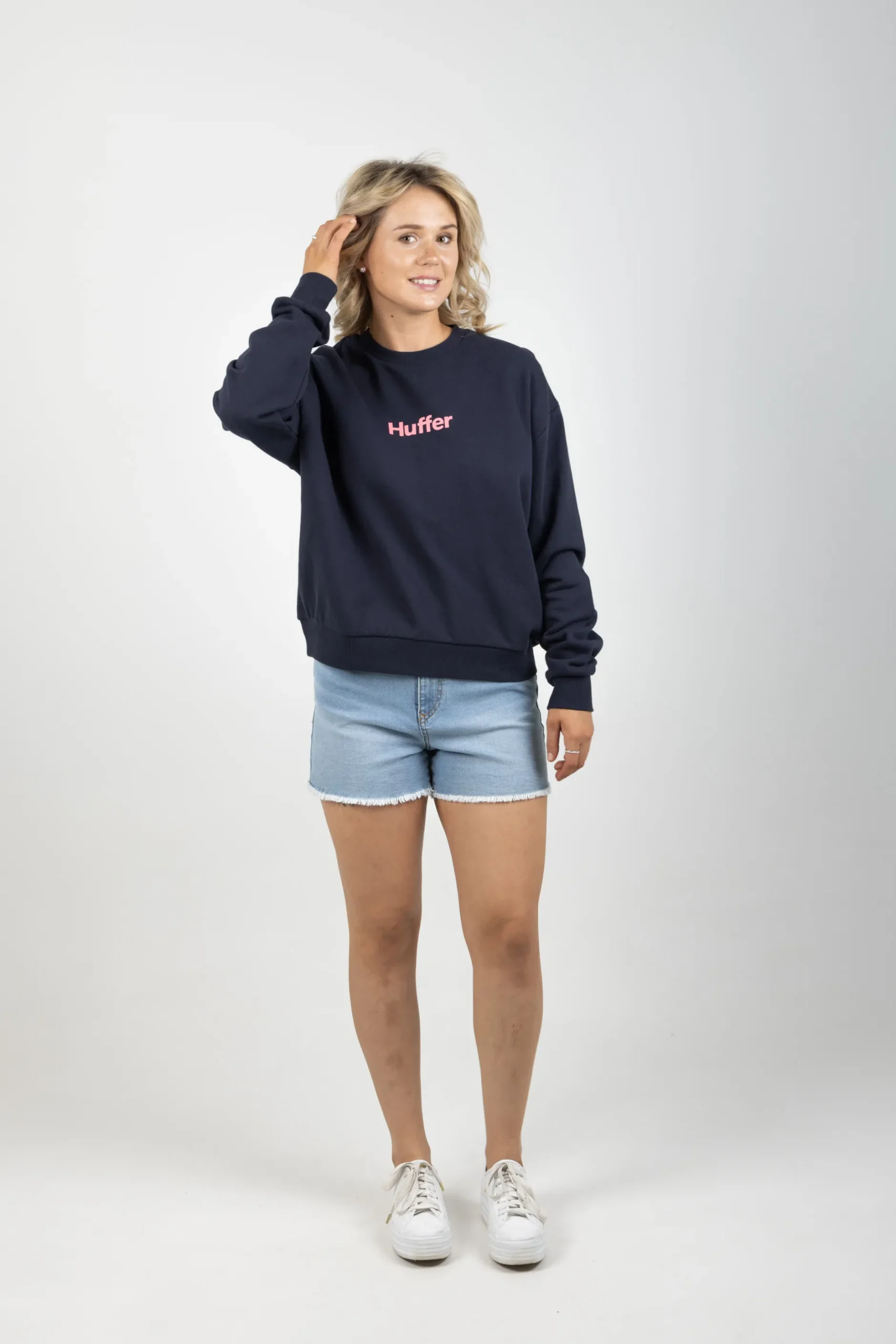 huffer_slouch_crew_pink_p_3.webp Sweaters & Knitwear-HUFFER SLOUCH CREW PINK PRISIM NAVY