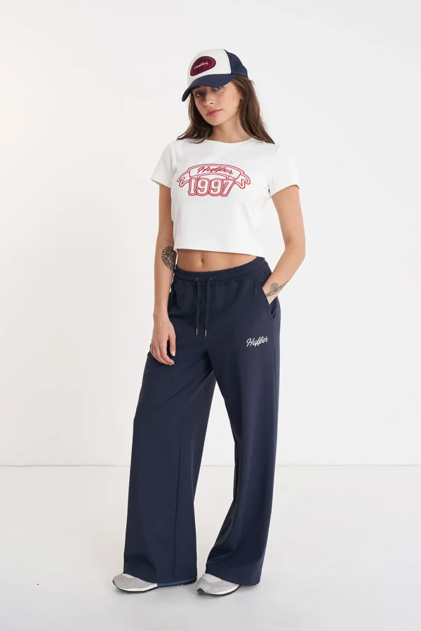 Pants-HUFFER STRAIGHT LEG TRACKPANT MIDNIGHT