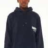 Sweaters & Knitwear-HUFFER TRUE HOOD 350/GLOBE - NAVY