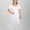 Dresses-ISLE OF MINE FLORA TIE DRESS LOTUS