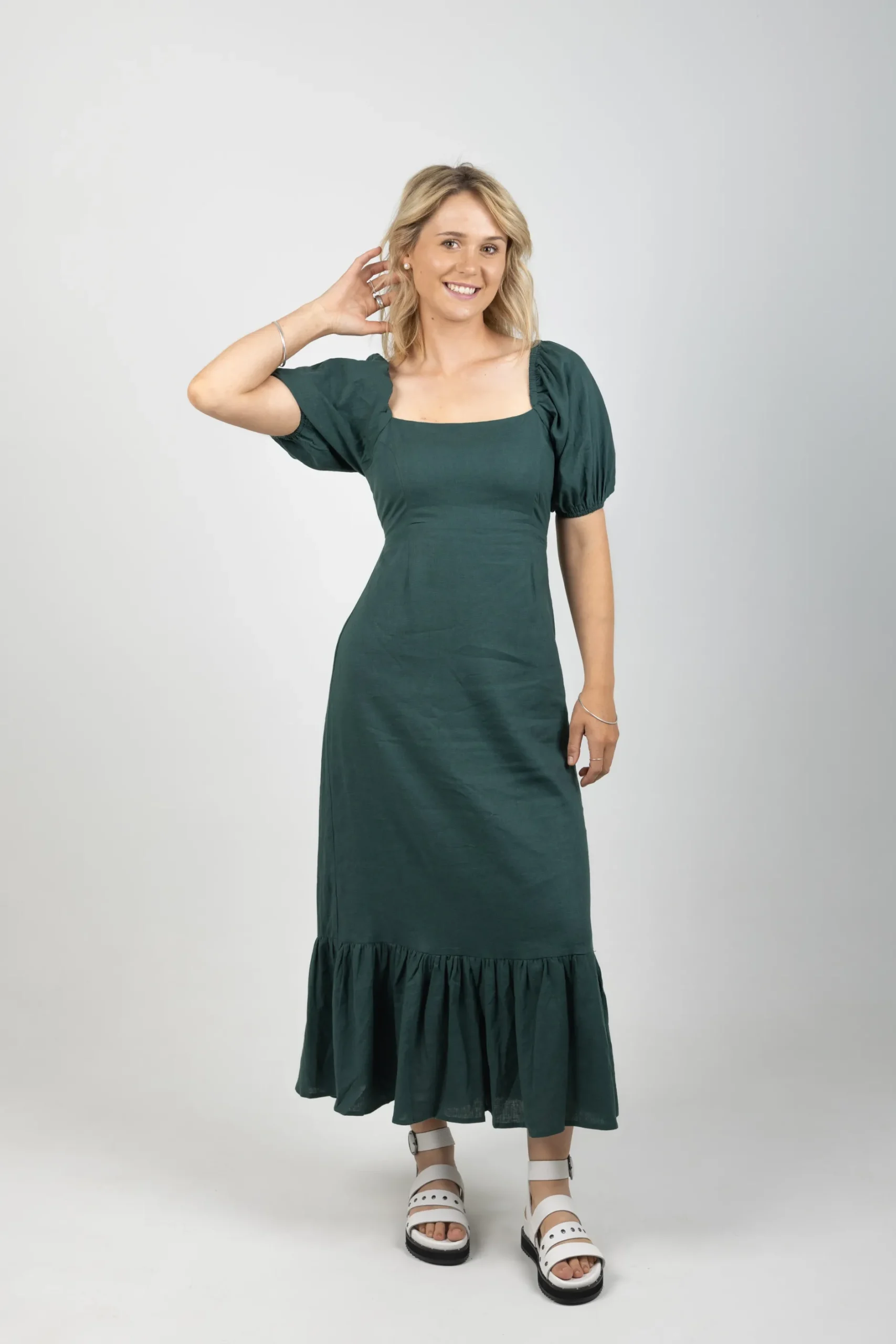 isle_of_mine_flora_tie_dr_5-1.webp Dresses-ISLE OF MINE FLORA TIE DRESS TEAL
