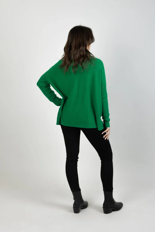Sweaters & Knitwear-ISLE OF MINE HORIZON RELAXED JUMPER MEADOW