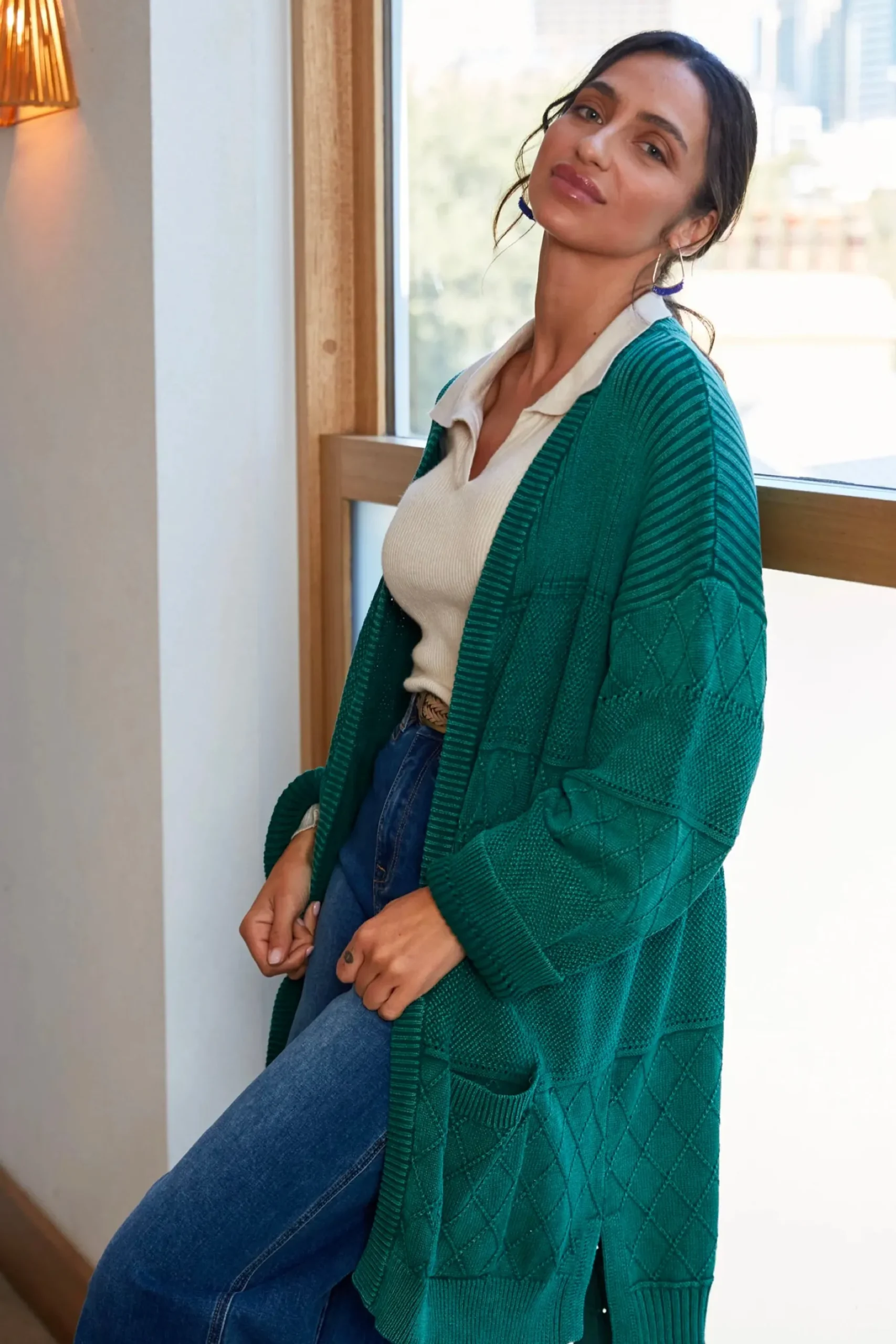 isle_of_mine_metro_cardig_0-1.webp Sweaters & Knitwear-ISLE OF MINE METRO CARDIGAN HUNTER