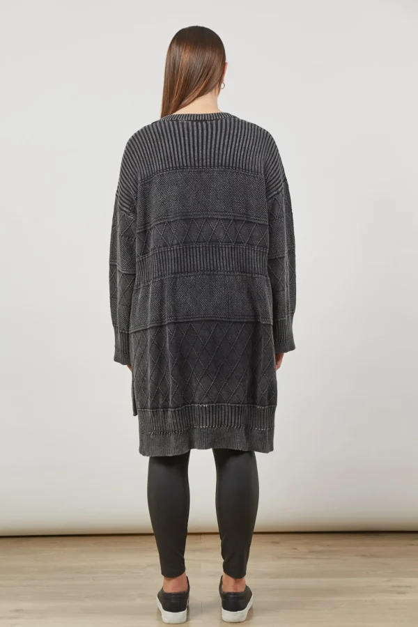 Sweaters & Knitwear-ISLE OF MINE METRO CARDIGAN ASH